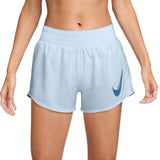 Nike Womens One Dri-FIT Mid-Rise Brief-Lined Running Shorts