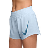 Nike Womens One Dri-FIT Mid-Rise Brief-Lined Running Shorts