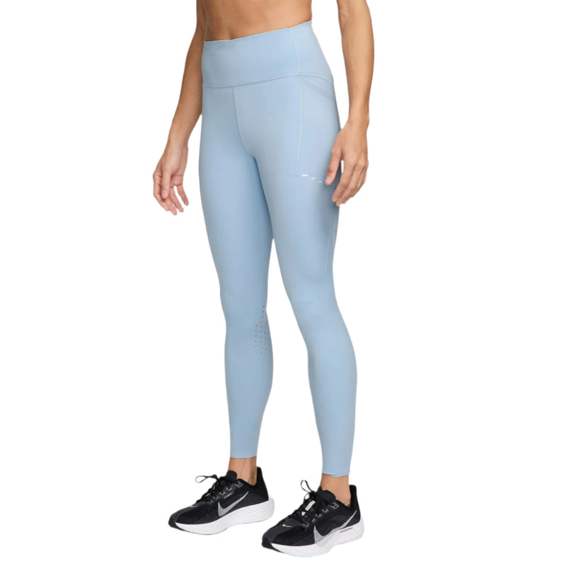 Nike Womens Swift High-Waisted 7/8 Running Leggings with Pockets