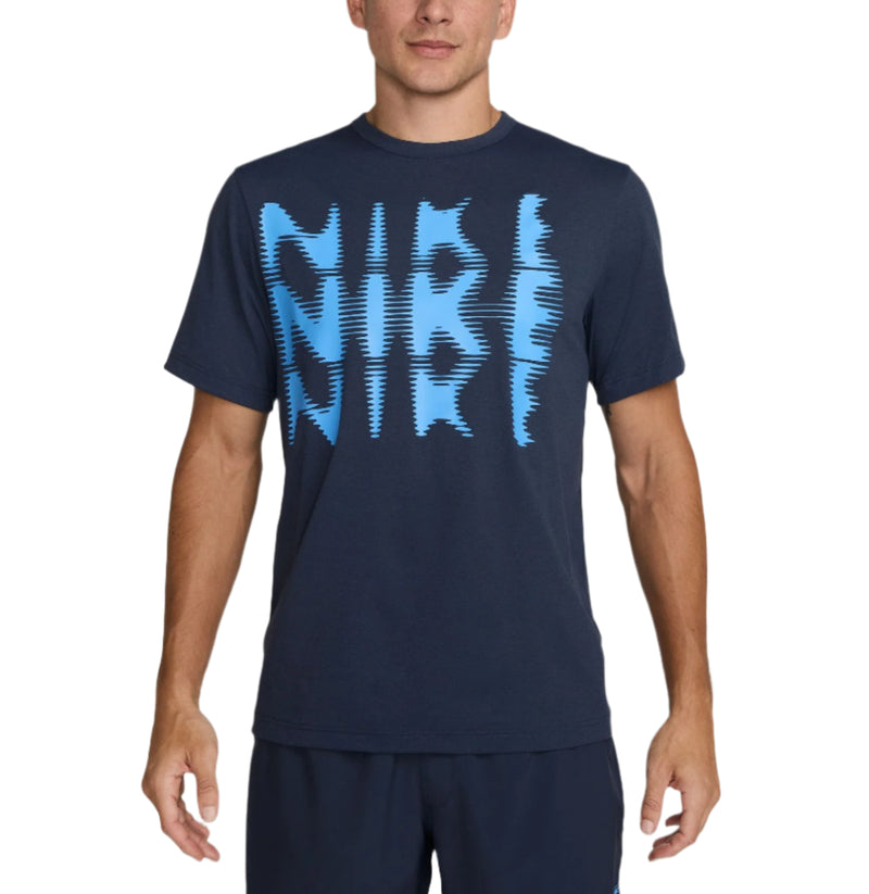 Nike Mens Hyverse Dri-FIT UV Fitness Short Sleeve T-Shirt