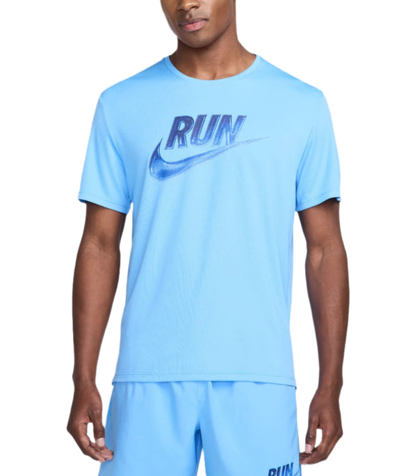 Nike Mens Miler Run Energy Dri-FIT Running Short Sleeve T-Shirt