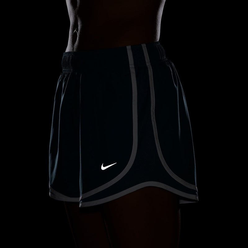 Nike Womens Tempo Dri-FIT Mid-Rise Brief-Lined Running Shorts