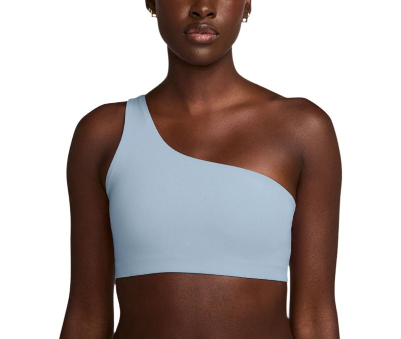Nike Womens Zenvy Asymmetrical Light-Support Padded Sports Bra