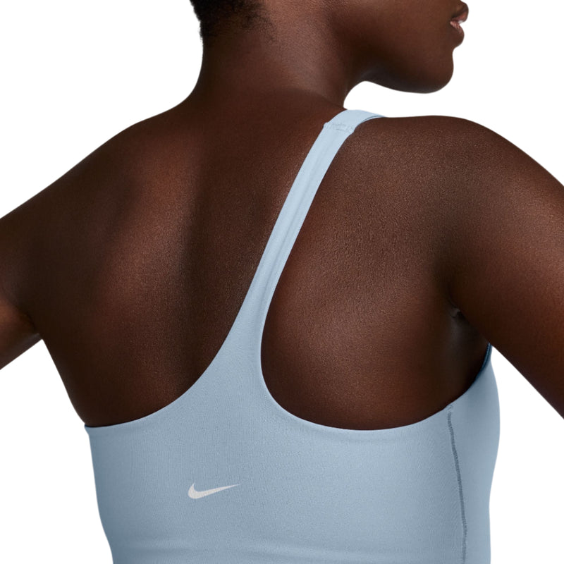 Nike Womens Zenvy Asymmetrical Light-Support Padded Sports Bra