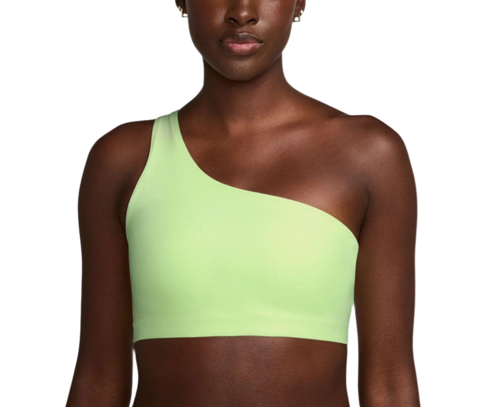 Nike Womens Zenvy Asymmetrical Light-Support Padded Sports Bra