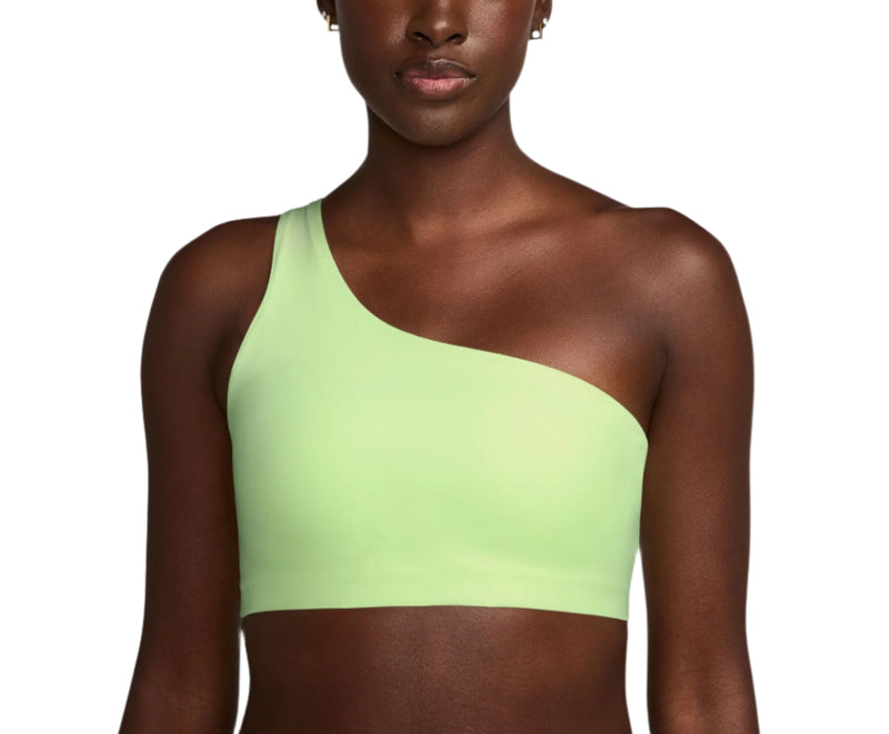 Nike Womens Zenvy Asymmetrical Light-Support Padded Sports Bra
