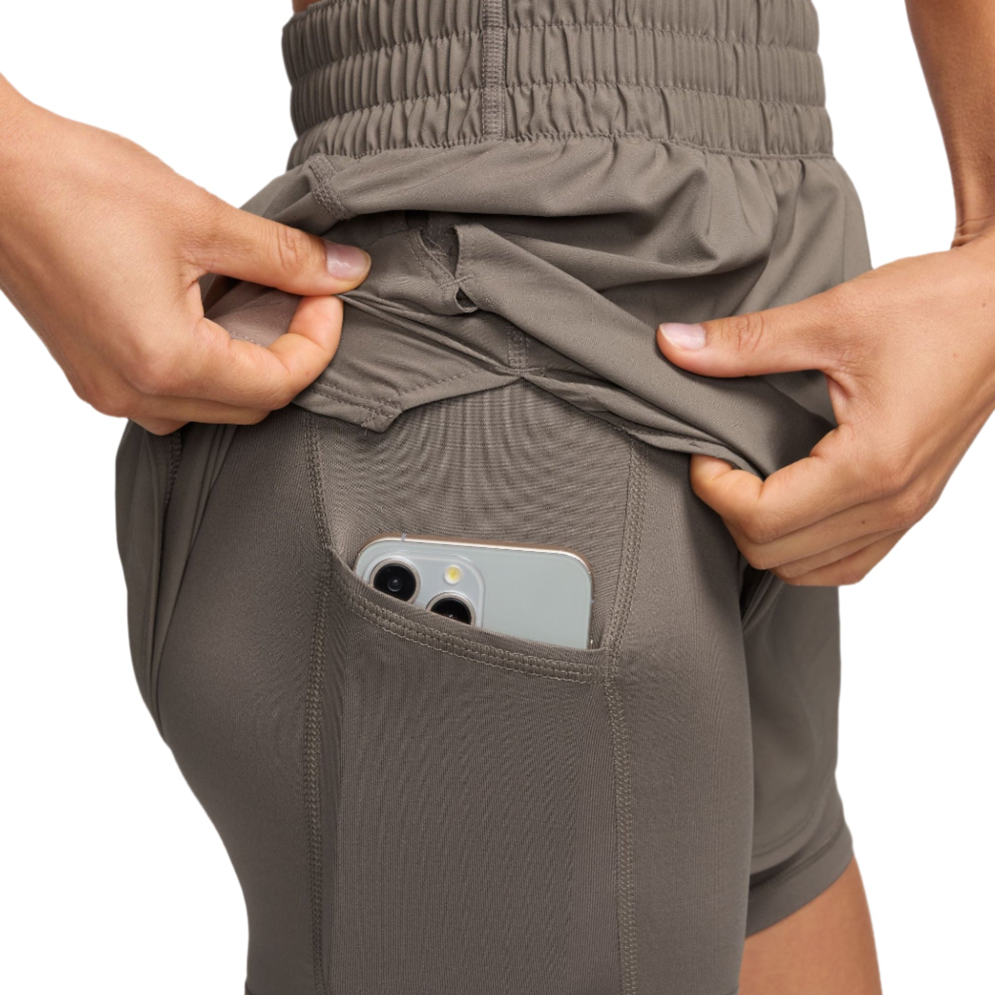 Nike Womens One Dri-FIT 2-In-1 Shorts