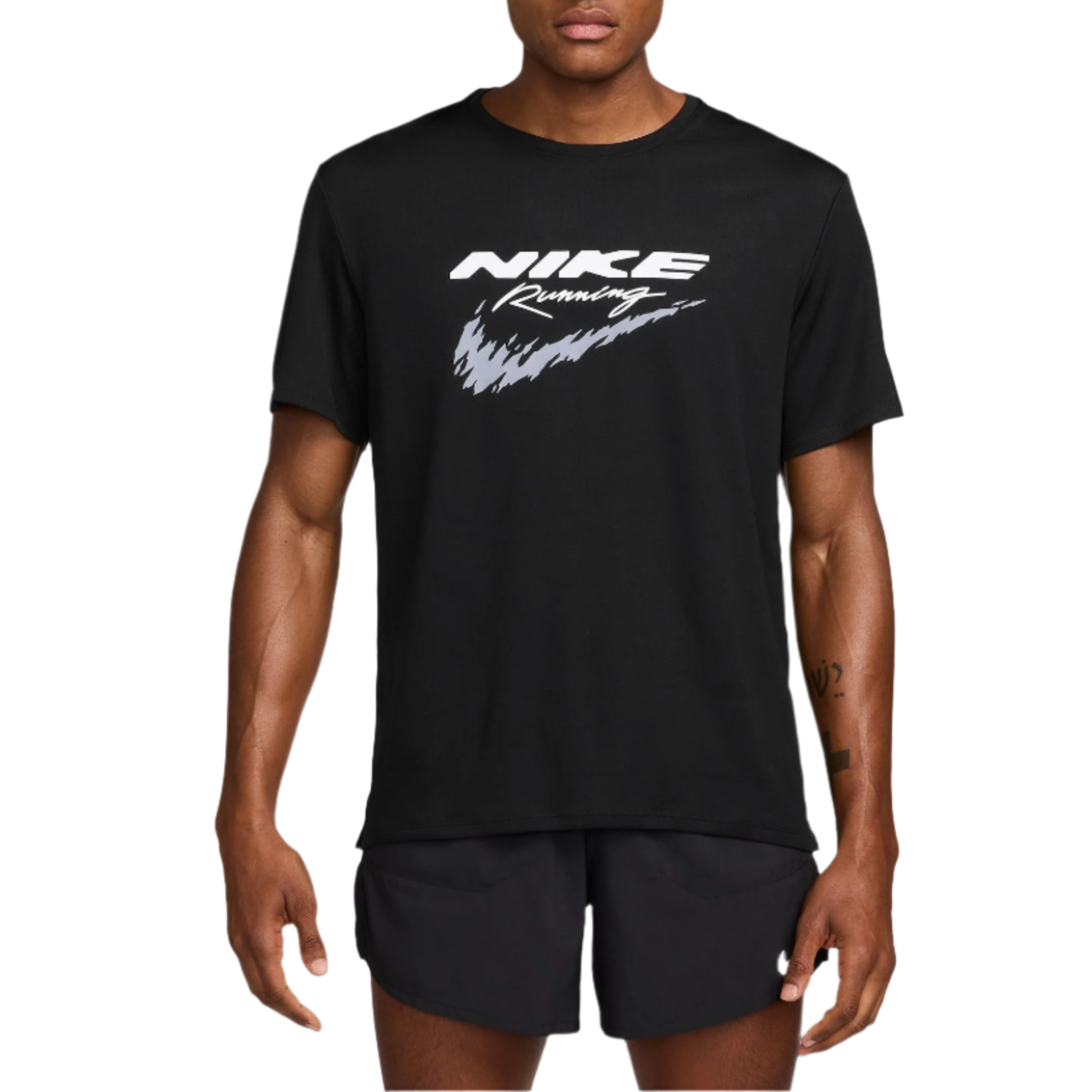 Nike Mens UV Run Energy Miller Short Sleeve T-Shirt
