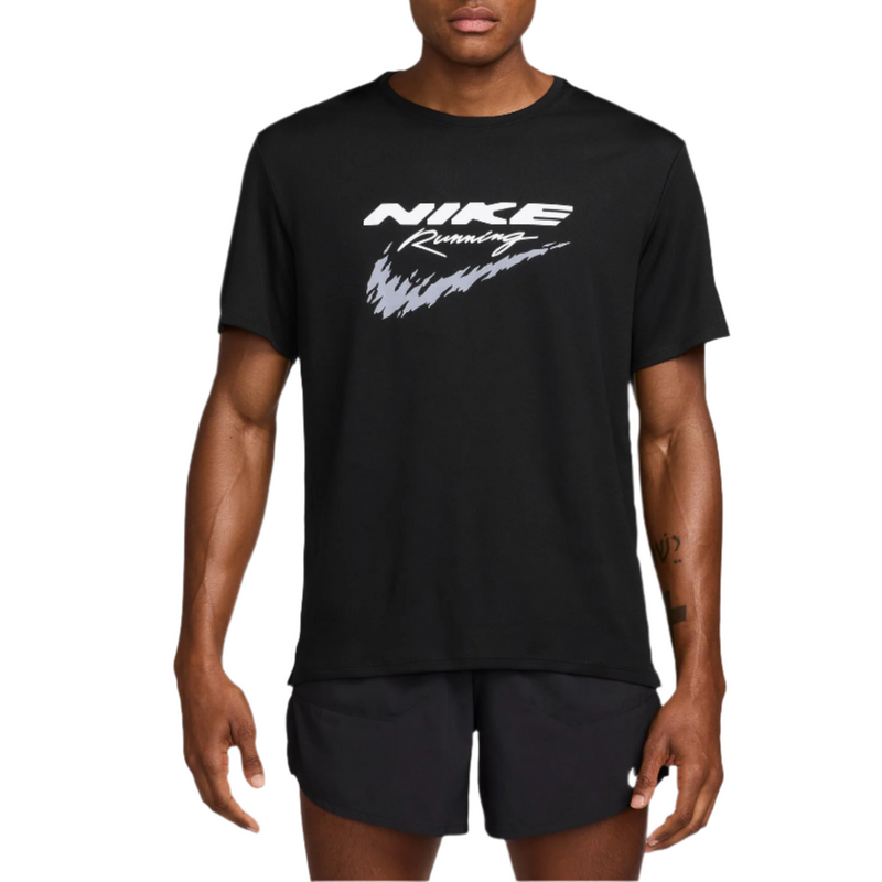 Nike Mens UV Run Energy Miller Short Sleeve T-Shirt