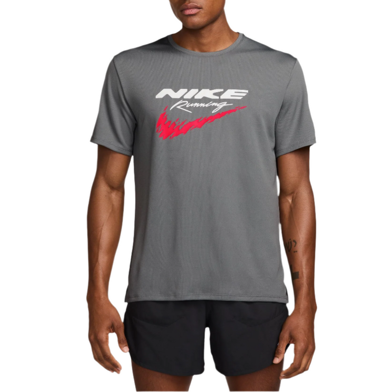 Nike Mens UV Run Energy Miller Short Sleeve T-Shirt
