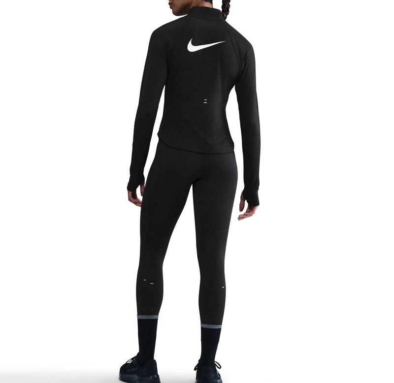 Nike Womens Tempo Swoosh Run Dri-FIT 1/4-Zip Running Top