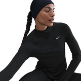 Nike Womens Tempo Swoosh Run Dri-FIT 1/4-Zip Running Top