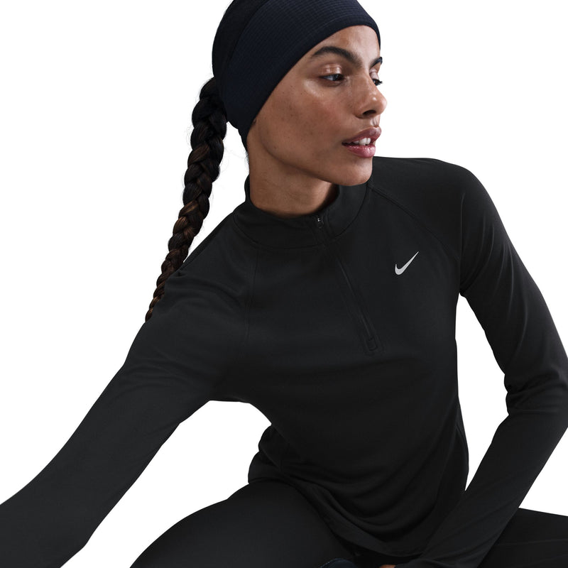 Nike Womens Tempo Swoosh Run Dri-FIT 1/4-Zip Running Top