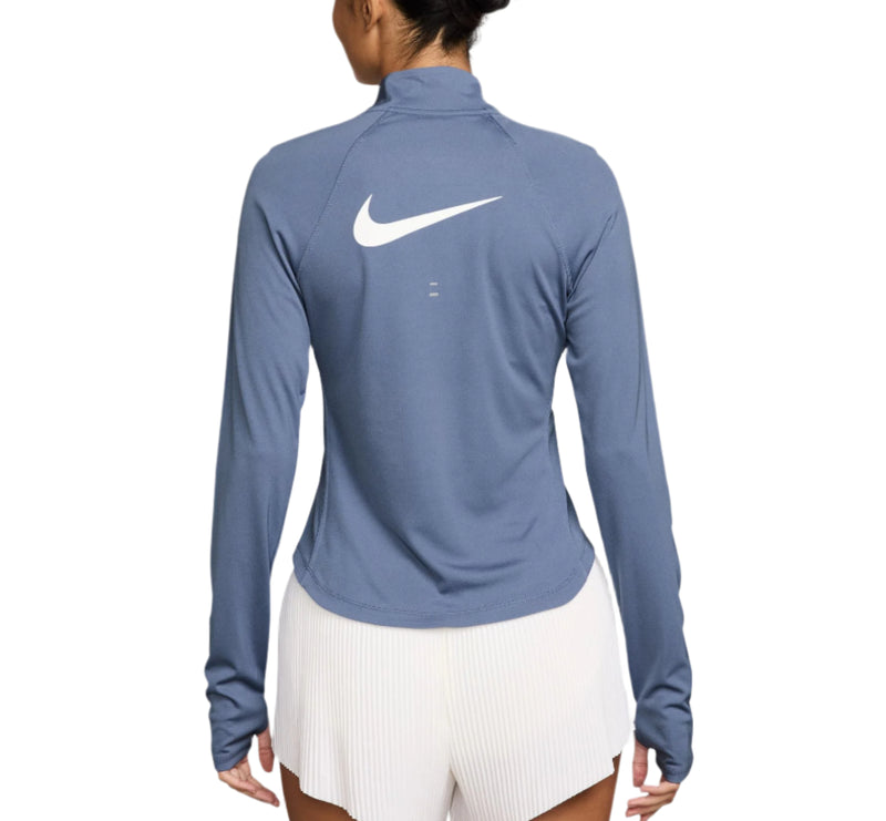 Nike Womens Tempo Swoosh Run Dri-FIT 1/4-Zip Running Top