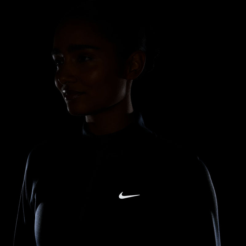 Nike Womens Tempo Swoosh Run Dri-FIT 1/4-Zip Running Top