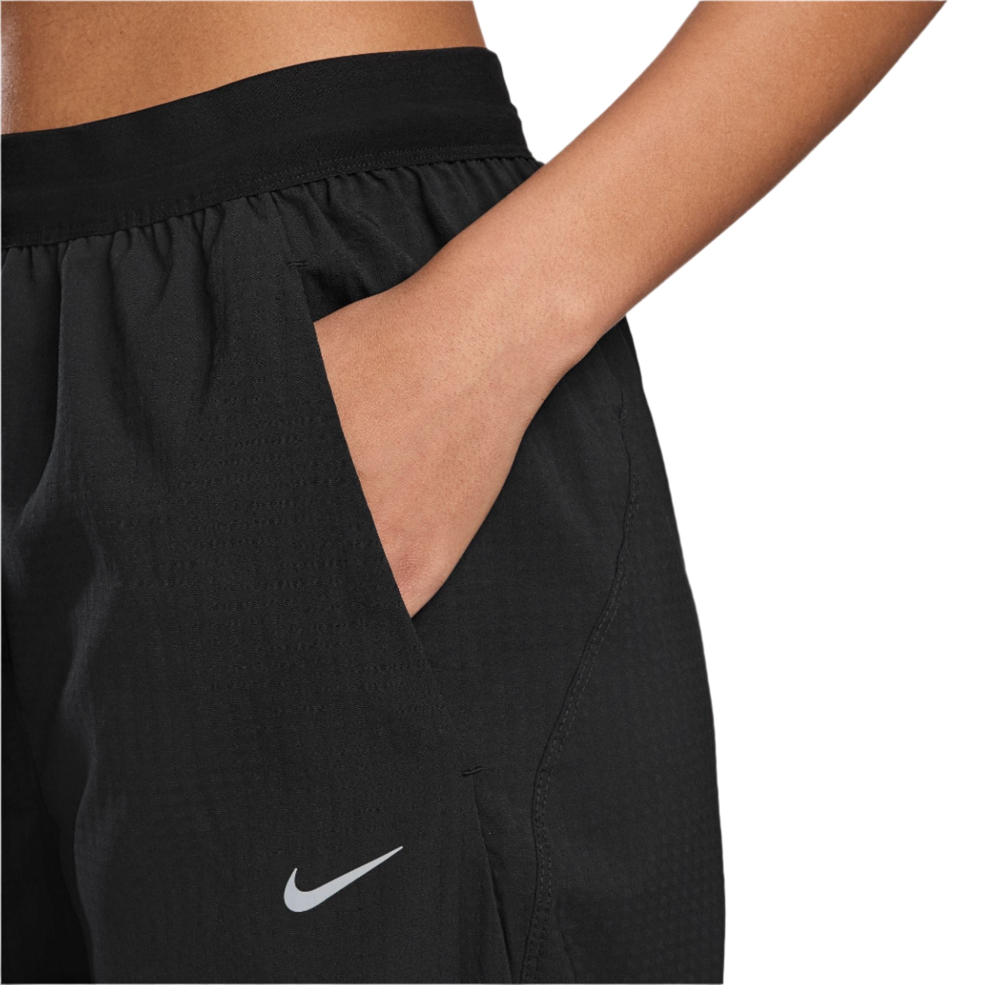 Nike Womens Dri-FIT Mid-Rise Full-Length Warm Running Pants