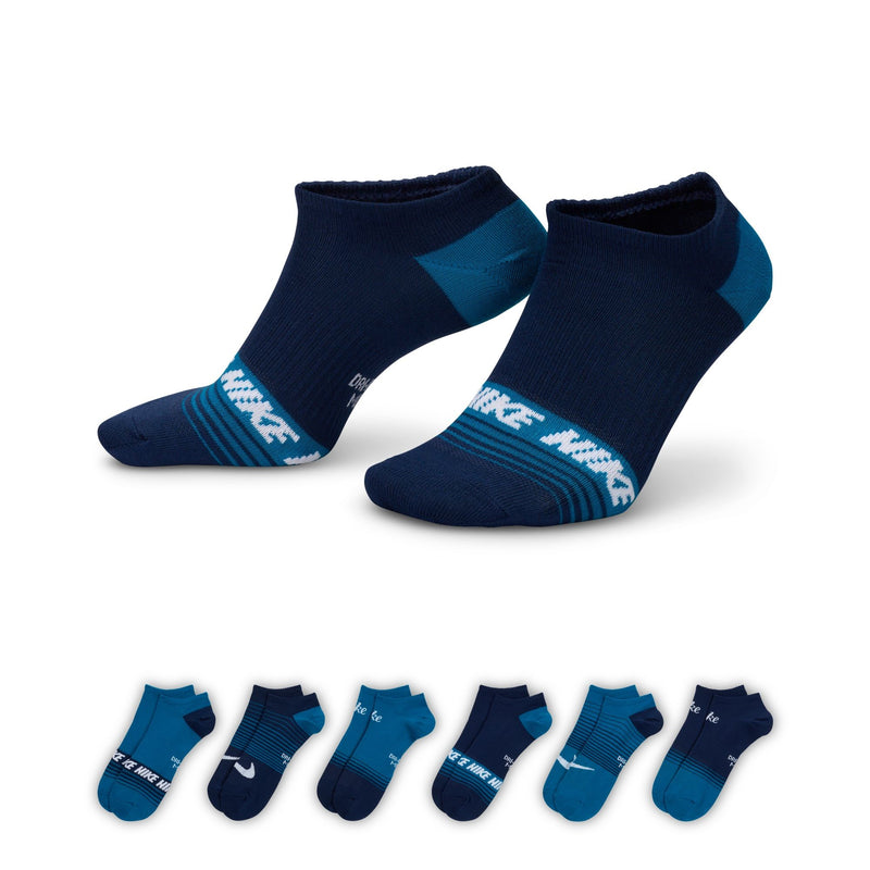 Nike Everyday Lightweight No Show Socks - 6 Pack