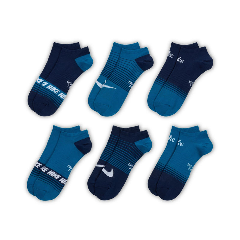 Nike Everyday Lightweight No Show Socks - 6 Pack