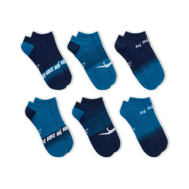 Nike Everyday Lightweight No Show Socks - 6 Pack