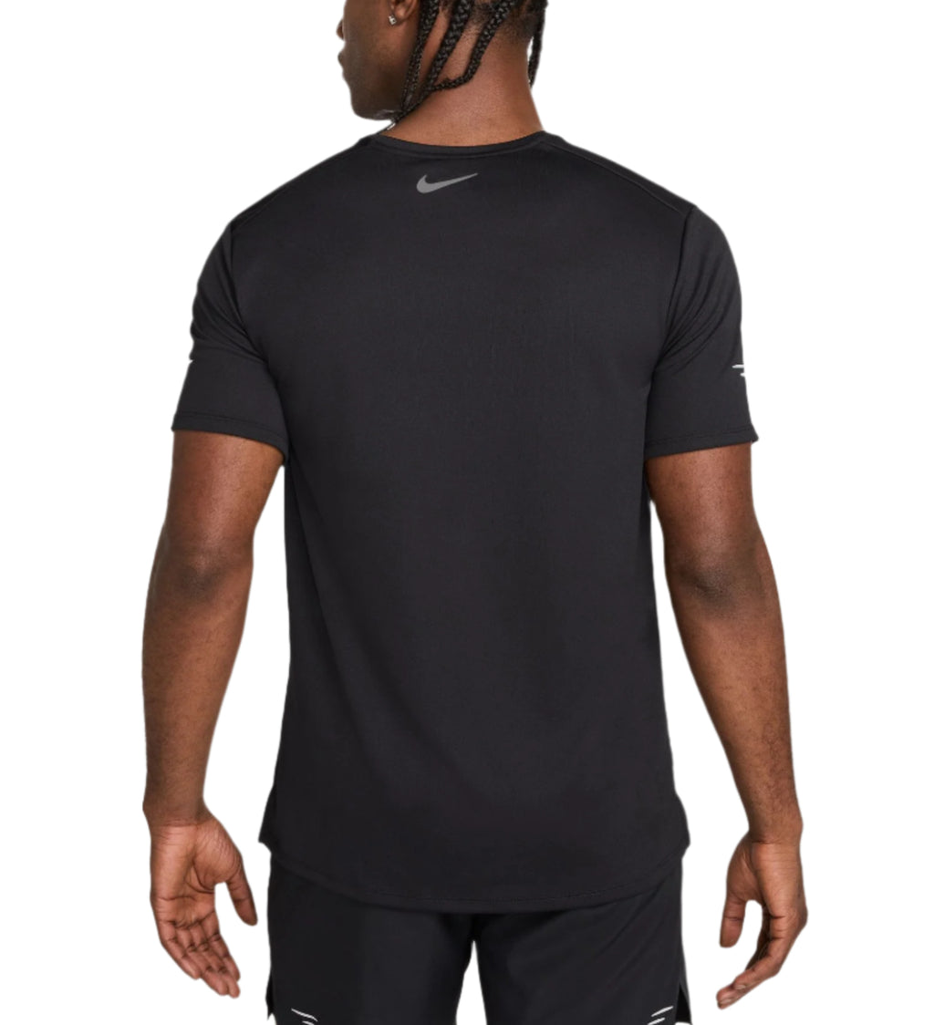 ★Nike★ Mylar Flash Dry Fit UV Short Sleeve Running Top M B Nike Miler Flash Dri-FIT UV Short-Sleeve Running Top - Men's