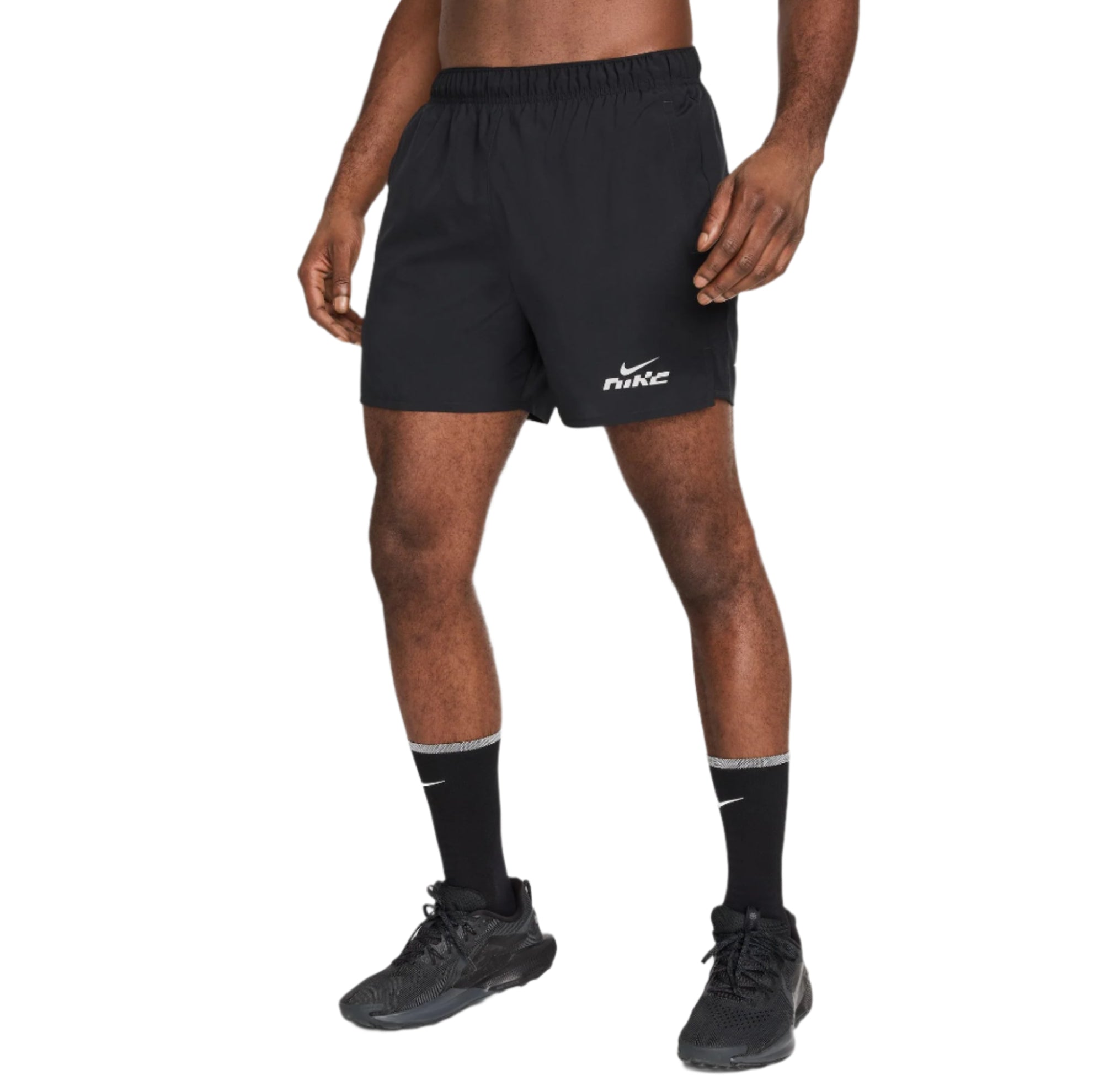 Nike Mens Dri-FIT Challenger Flash 5" Brief-Lined Running Shorts