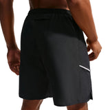 Nike Mens Dri-FIT 9" Brief-Lined Running Shorts