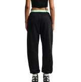 Nike Womens Studio Fleece High-Rise Oversized Cuffed Pants