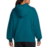 Nike Womens Studio Fleece Oversized Pullover Hoodie Sweatshirt
