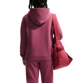 Nike Womens Studio Fleece Medium Weight Pullover Hoodie Sweatshirt