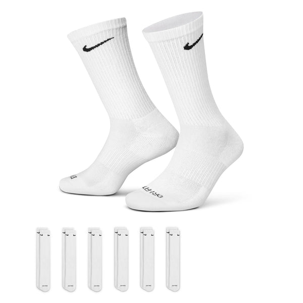 Nike Everyday Plus Cushioned Training Crew Socks - 6 Pack