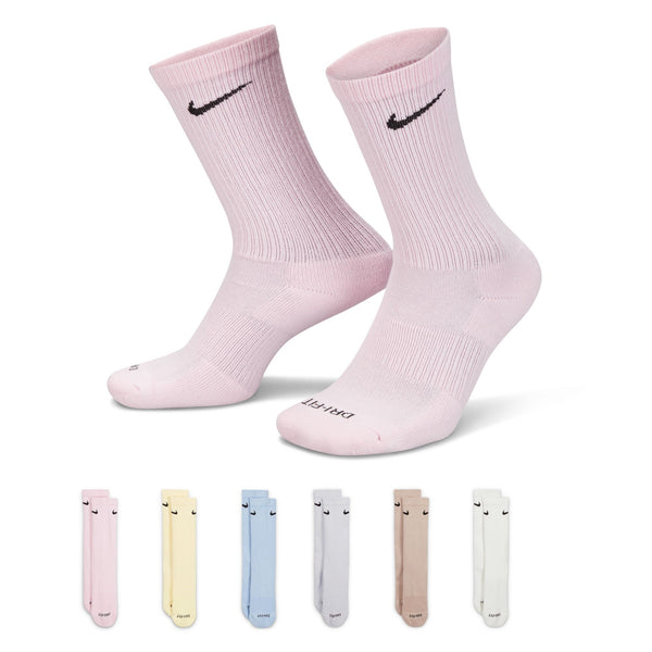 Nike Everyday Plus Cushioned Training Crew Socks - 6 Pack