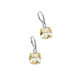 Nadri Soleil Yellow Cubic Zirconia Drop Earrings