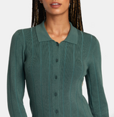 RVCA Womens Meri Sweater Mini Dress