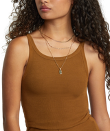RVCA Womens Slide Crop Tank Top