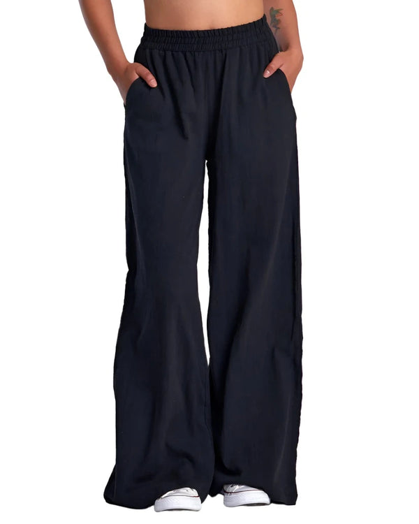 RVCA Womens New Yume Wide Leg Pants