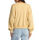 RVCA Womens Court Crewneck Pullover Sweatshirt
