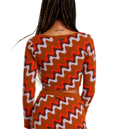 RVCA Womens Desmond Crop Sweater