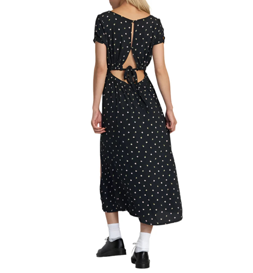rvca midi dress RVCA Raya Midi Dress, Crystal Blue, Size L
