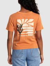 RVCA Womens Daily Short Sleeve T-Shirt