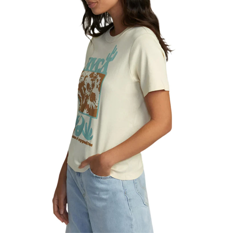 RVCA Womens Hamilton Daily Short Sleeve T-Shirt