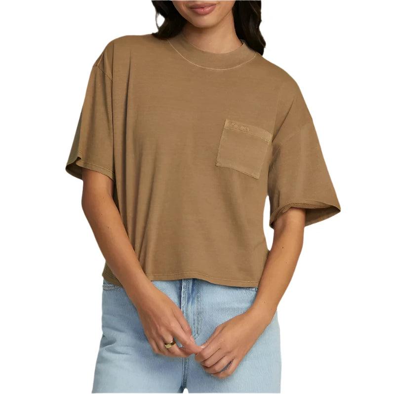 RVCA Womens Kinney Short Sleeve T-Shirt