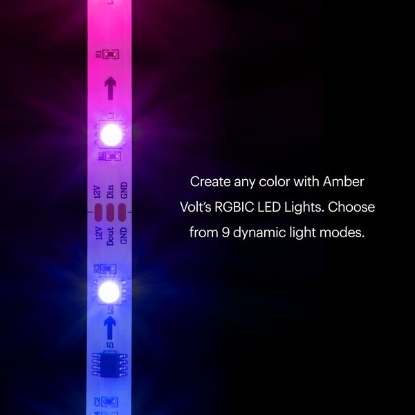 Jetson Amber Volt LED Light-Up Strips 16-Foot Long Strip