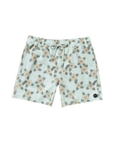 RVCA Mens Barnes Elastic 17" Swim Trunks