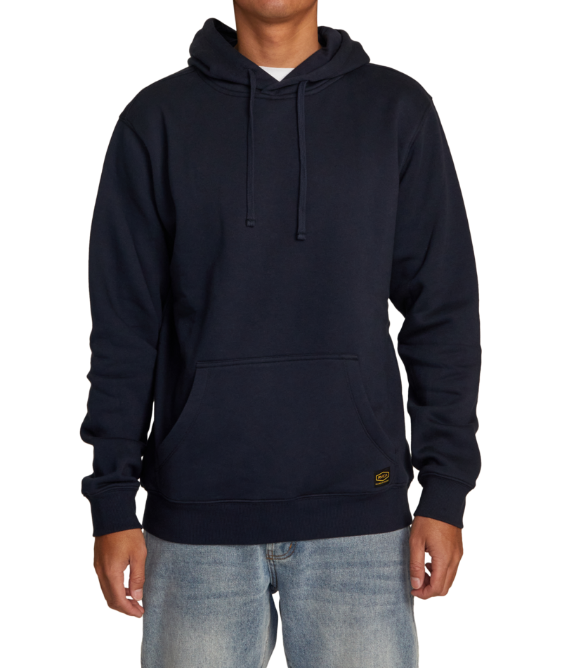 RVCA Mens Americana Fleece Hoodie Sweatshirt ShopCGX