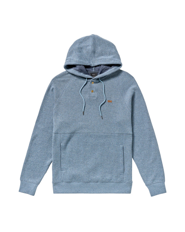 RVCA Mens Port Pullover 3 Hoodie Sweatshirt