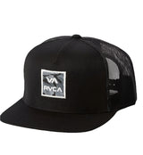 RVCA Mens VA All The Way Print Trucker Hat