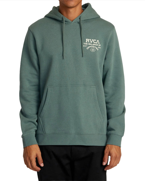 RVCA Mens Plain View Hoodie Sweatshirt