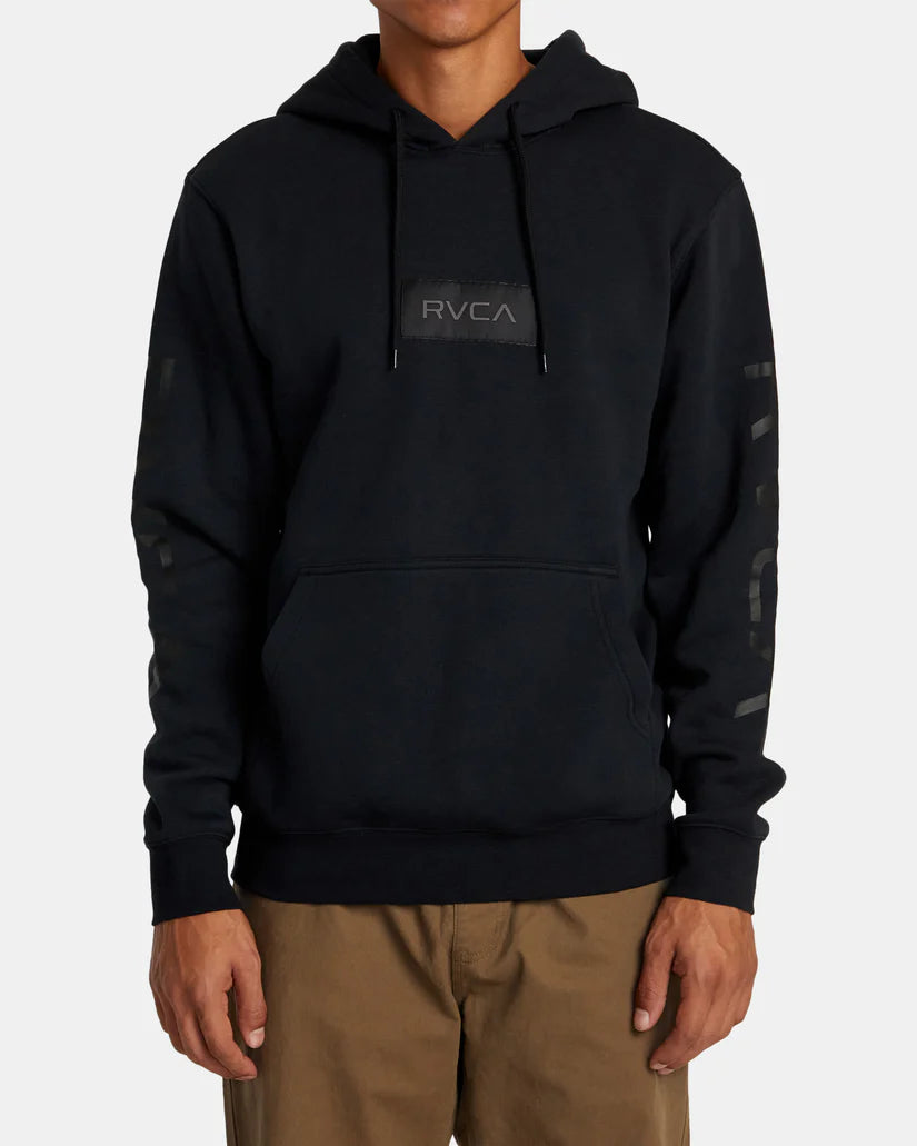 RVCA Mens Big Label Pullover Hoodie