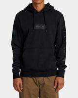 RVCA Mens Big Label Pullover Hoodie