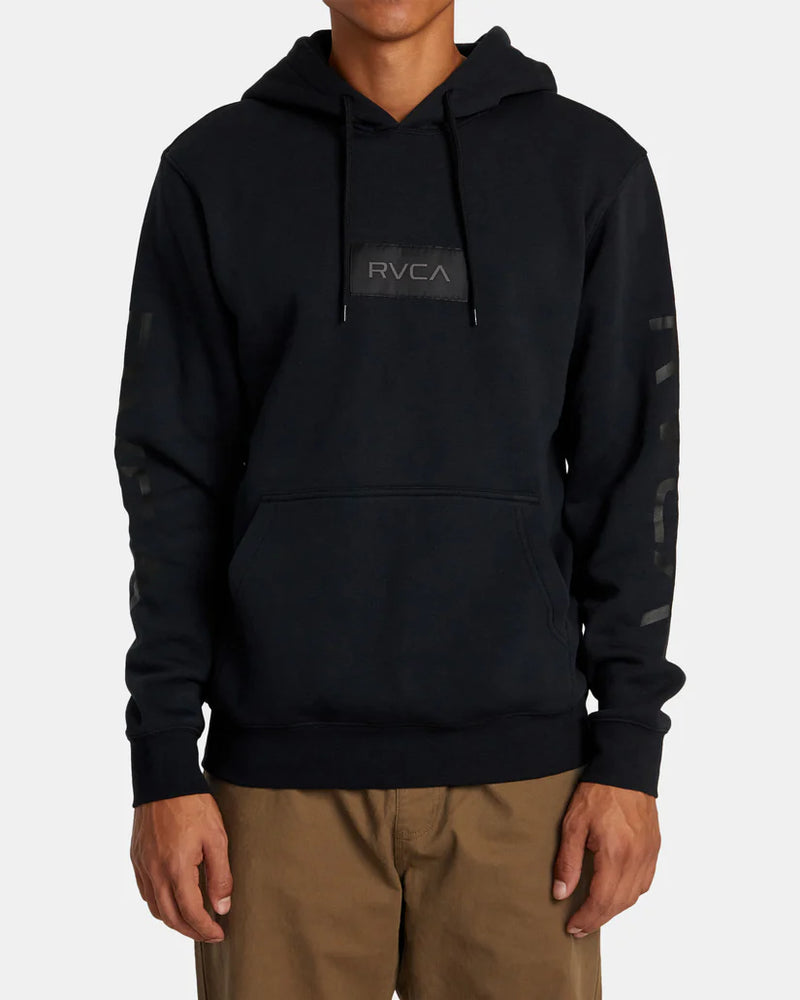 RVCA Mens Big Label Pullover Hoodie